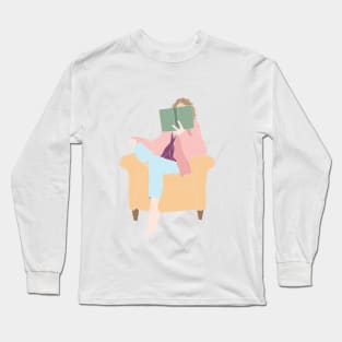 Reading nook, book lover Long Sleeve T-Shirt